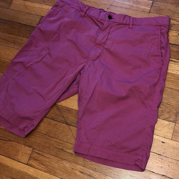 Mason’s London Chino Bermuda Shorts in Pink, size 36 - Picture 6 of 15